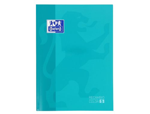 Recarga cor oxford din a4 80 folhas 90 gr optik paper quadricula 5mm 4 furos , Oxford , 74061 , 8412771008161
